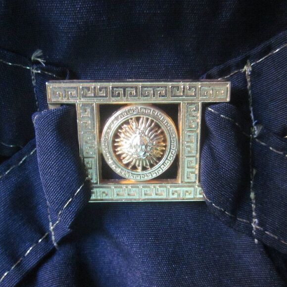 Patricia Forgeal Paris Designer 1980's Women Size L Black Button Up Shirt Jacket - Picture 9 of 15